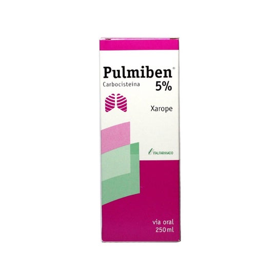 Italfarmaco Pulmiben 5% Carbocisteína Xarope 50mg/ml 250ml