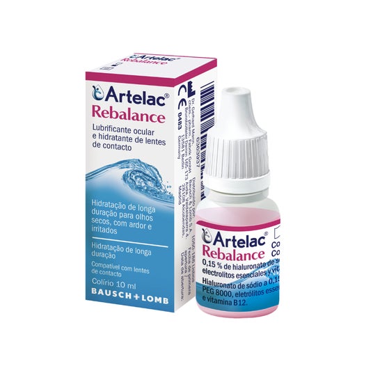 Artelac Rebalance Colirio Lentes de Contacto 10ml