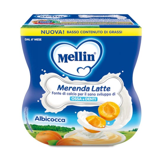 Mellin Mer Latte Alb 2X100G