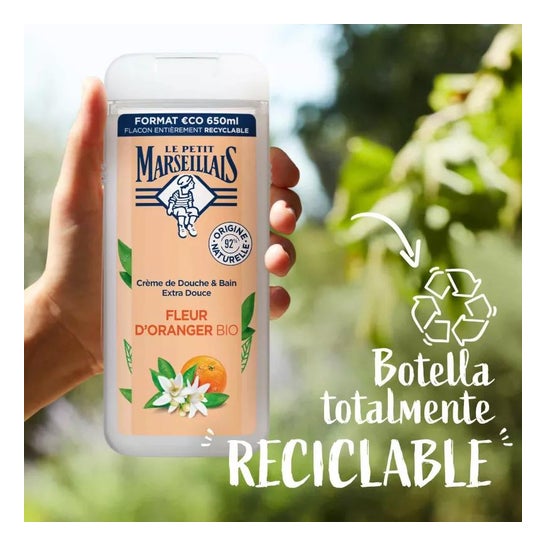 Le Petit Marseillais Gel Baño Flor de Naranjo BIO 650ml Le Petit Marseillais Gel Baño Flor de Naranjo BIO 650ml