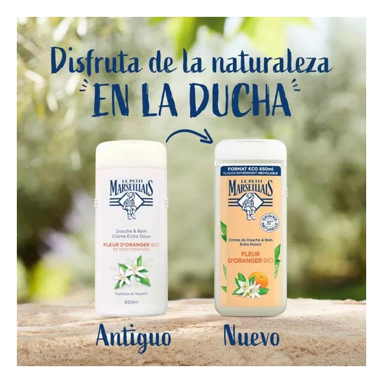 Le Petit Marseillais Gel Baño Flor de Naranjo BIO 650ml Le Petit Marseillais Gel Baño Flor de Naranjo BIO 650ml