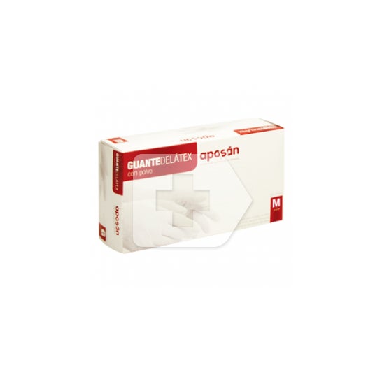 Luva Apostólica em látex T-medium 100uds