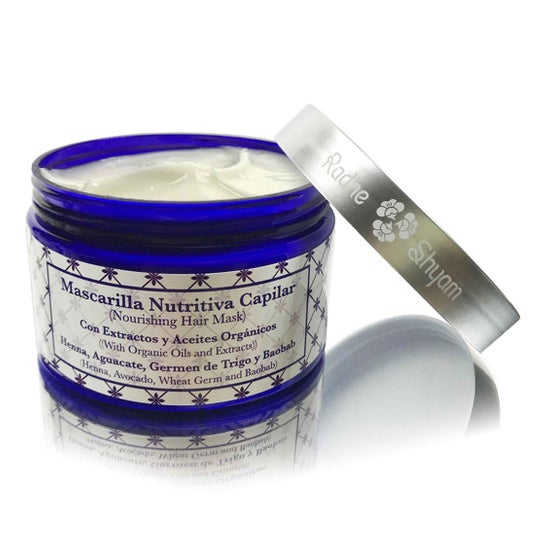 Radhe Shyam Mascarilla Capilar Nutritiva Aguacate Henna 275g