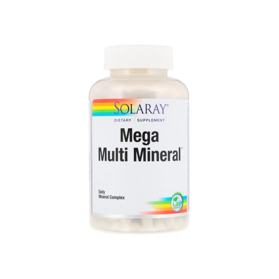Vegetais Solaray Mega Multi Mineral 120caps