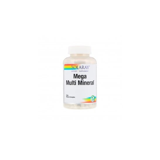 Vegetais Solaray Mega Multi Mineral 120caps