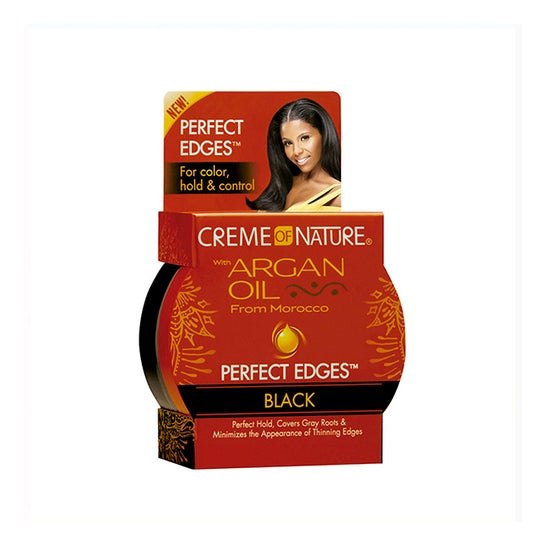Creme da Natureza Perfect Edges Black Argan Oil Hair Gel 637g
