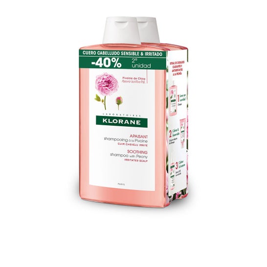 Klorane Sh Peony 400mlx2