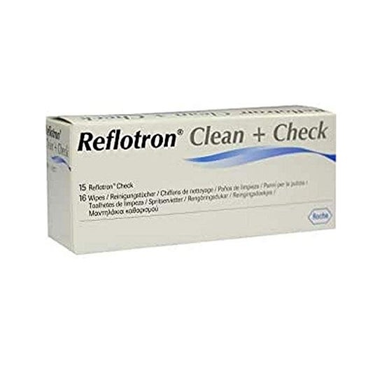 Reflotron Glucose Check Clean Check Set Limpeza