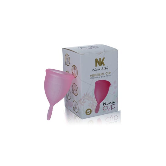 Nina Kiki Menstrual Cup Tamanho S Pink 1ud