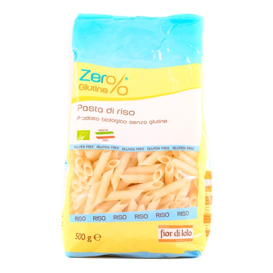 Zero%Glut Pasta Canetas Arroz de Arroz Bio