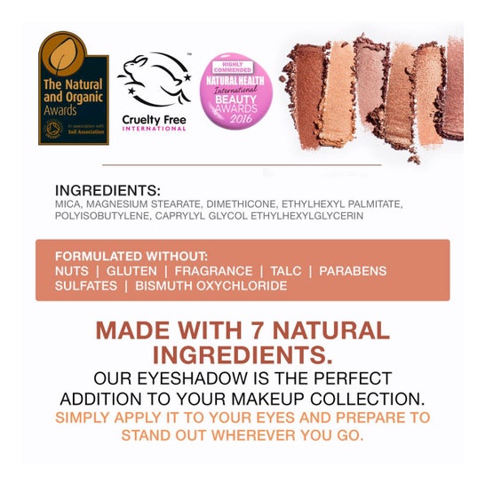 Bellapierre Cosmetics Everyday Nude Eyeshadow Palette 1 Unidade
