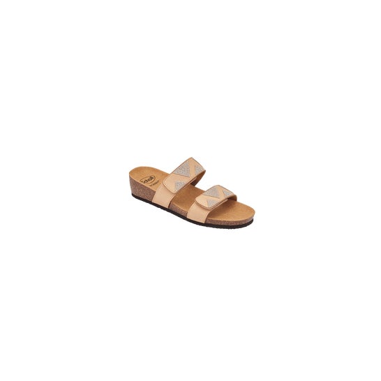 Scholl Dubai 2 Straps Beige Tamanho 39 1 Par