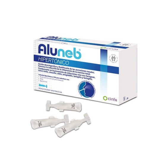 Hypertonic Aluneb 20 frascos 5ml