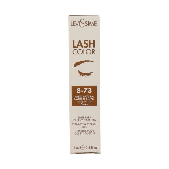 Levissime Lash Tintura de Pestanas e Sobrancelhas 8-73 Louro Natural 15 ml