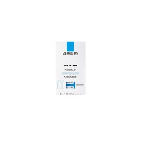 La Roche-Posay Toleriane removedor de maquiagem para os olhos 30uds