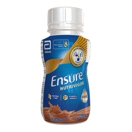 Ensure Nutrivigor sabor chocolate 4 frascos x 220ml