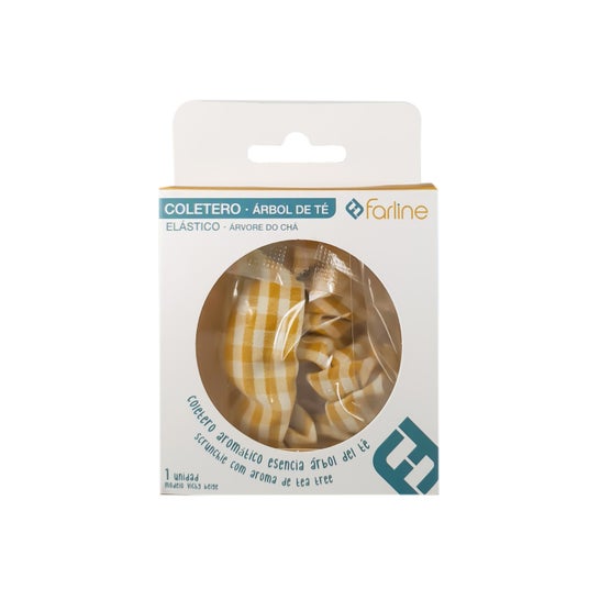 Farline Elástico para Cabelo Árvore do Chá Bege 1 unid.