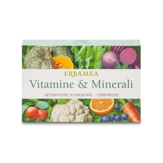 Erbamea Vitaminas & Minerales 24comp