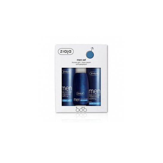 Ziaja Men Set Gel de Banho+ Creme Facial+ Desodorizante