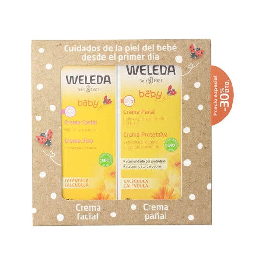 Weleda Pack Verano Crema Facial + Crema Pañal