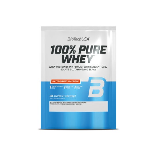 BioTech USA 100% Pure Whey Salted Caramel 28g