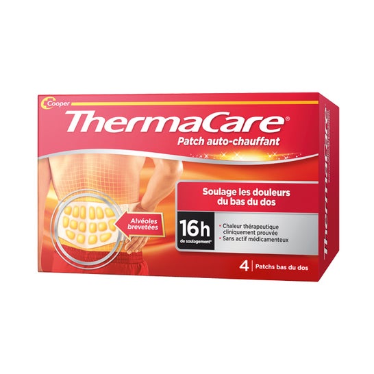 ThermaCare Thermo Patches área lombar e quadril 4pcs