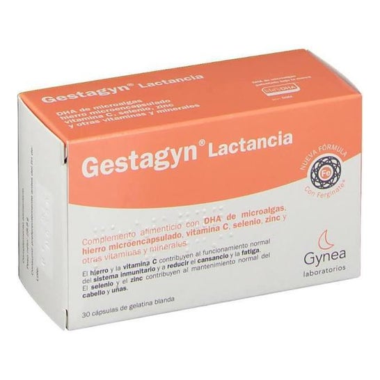 Gestagyn® Suplementos Amamentação  30caps
