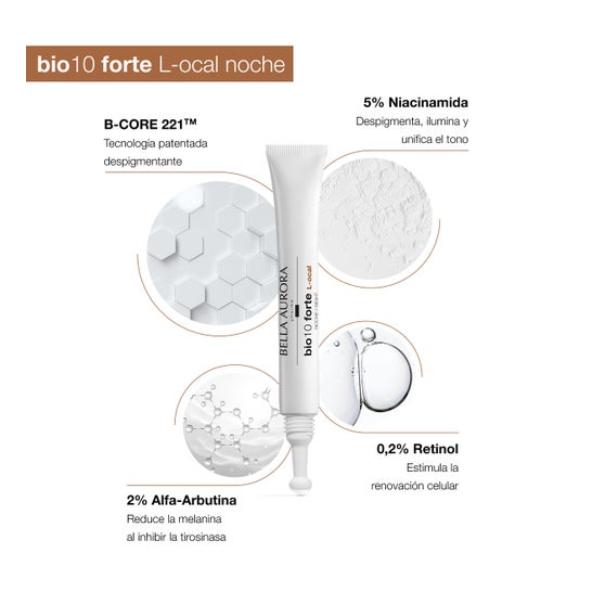 Bella Aurora Bio10 Forte L-ocal Roll-On Despigmentante Noche 9ml