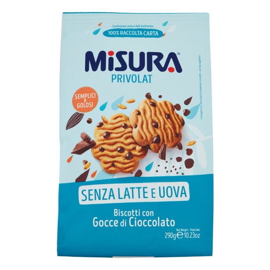 Misura Privolat Galletas con Gotas de Chocolate Bio 290g