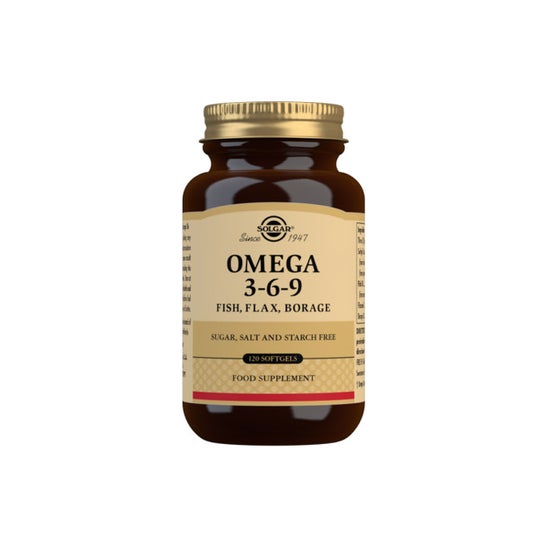 Solgar Omega 3-6-9 120 cápsulas