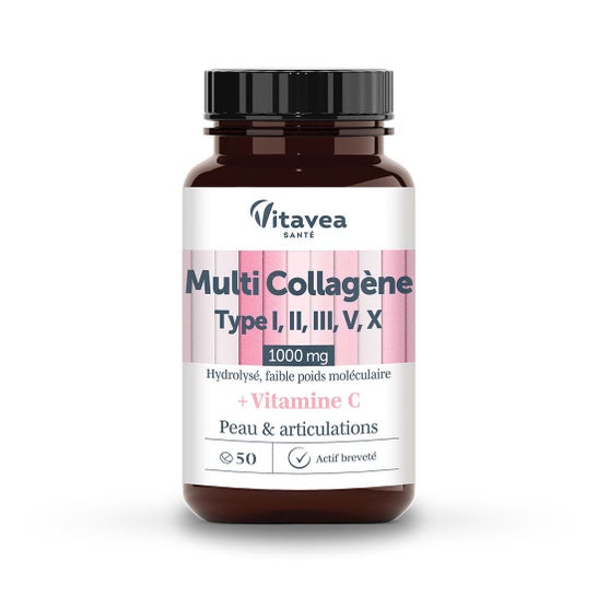 Vitavea Multi Colagénio Tipo I II III V X 50comp