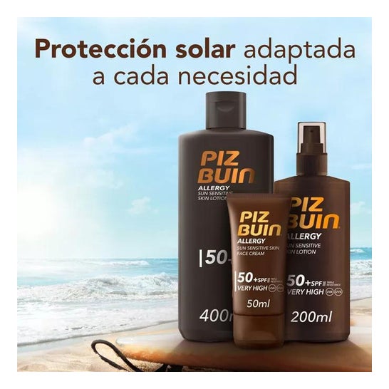 Piz Buin Allergy Locion Piel Sensible Spf 50+ Proteccion 400ml Piz Buin Allergy Locion Piel Sensible Spf 50+ Proteccion 400ml