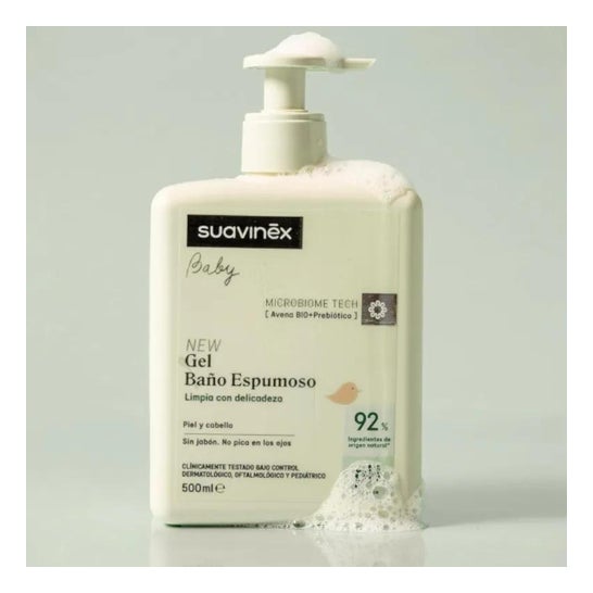 Suavinex ™ Champô espumoso pediátrico 400ml Suavinex ™ Champô espumoso pediátrico 400ml