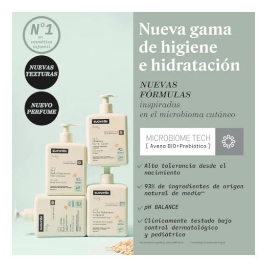 Suavinex ™ Champô espumoso pediátrico 400ml Suavinex ™ Champô espumoso pediátrico 400ml