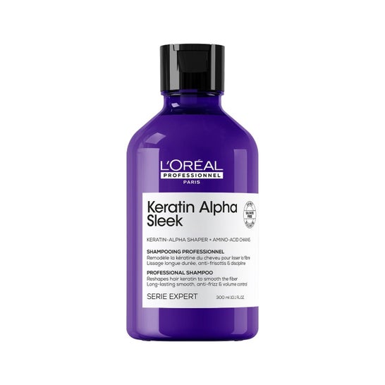 L'Oréal Keratin Alpha Sleek Champô 300 ml