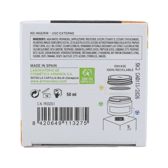 Geléia Creme Facial Nutritiva Armonia 50ml