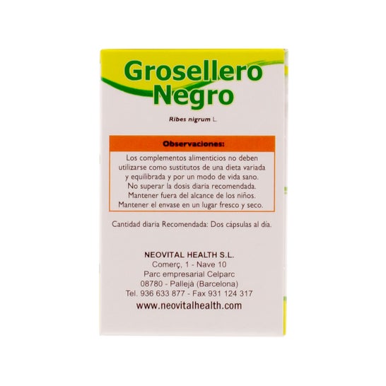 Neo Groselha Preto 45cáps