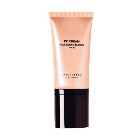 Atashi Cellular Cosmetics DD creme de pele nua SPF15+ tonalidade média 50ml