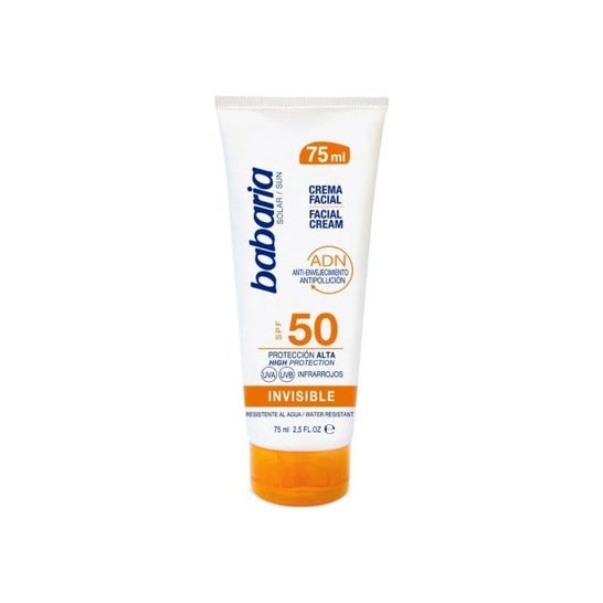 Babaria Creme Solar SPF50+ Invisível 75ml