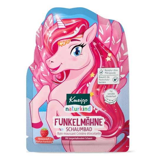 Kneipp Naturkind Banho Espumante Crina Brilhante Framboesa 40 ml