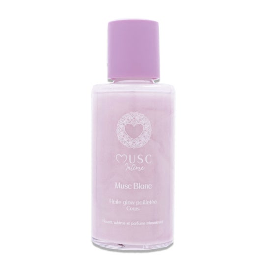 Musc Intime Óleo Corporal Brilhante Musc Blanc 100 ml