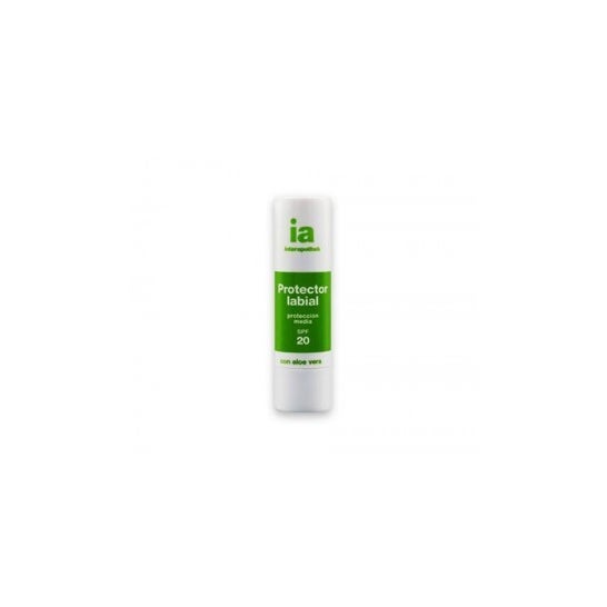 Interapothek protetor labial Aloe vera SPF20+ 1ud