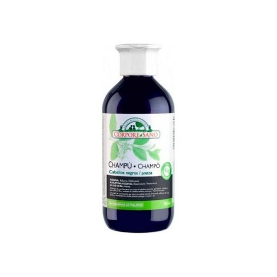 Shampoo Corpore Sano Preto Henna 300 Ml