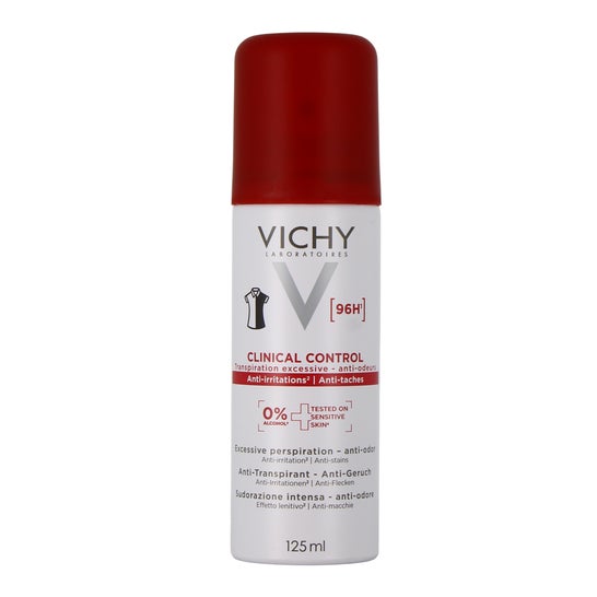 Vichy Clinical Control 96H Antitranspirante Spray Unissex 125 ml