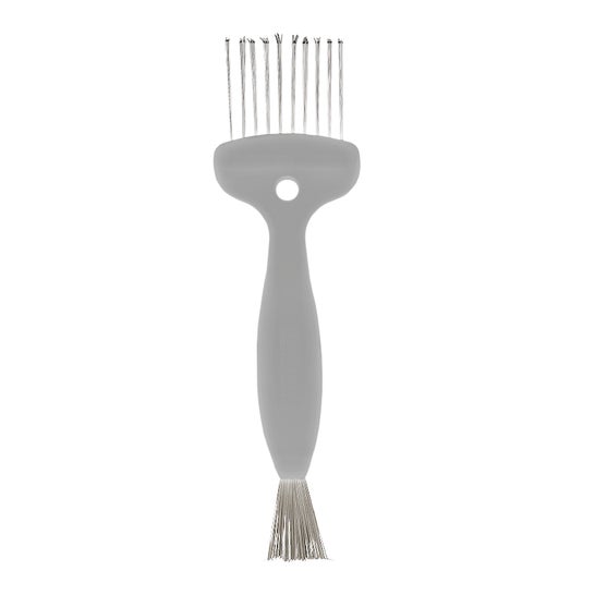 Olivia Garden Brush Cleaner Silver 1pc