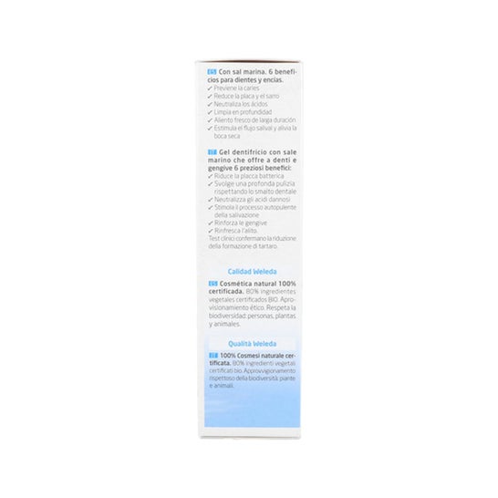Weleda Pte Pasta Dentífrica Salina 75ml lote de 2