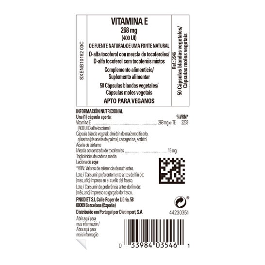 Solgar Vit E 400ui 50cáps