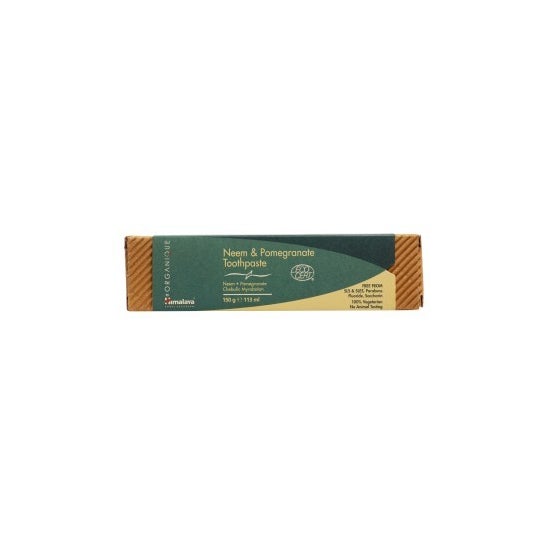 Creme dental Himalaya Herbals de neem e romã 150ml