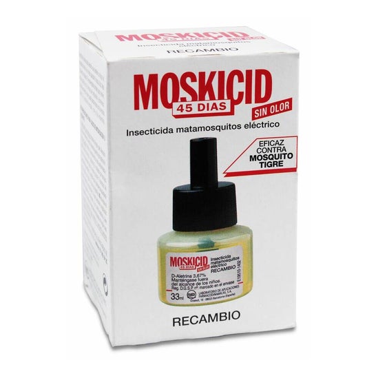 Substituição de inseticida de Moskicid 45days