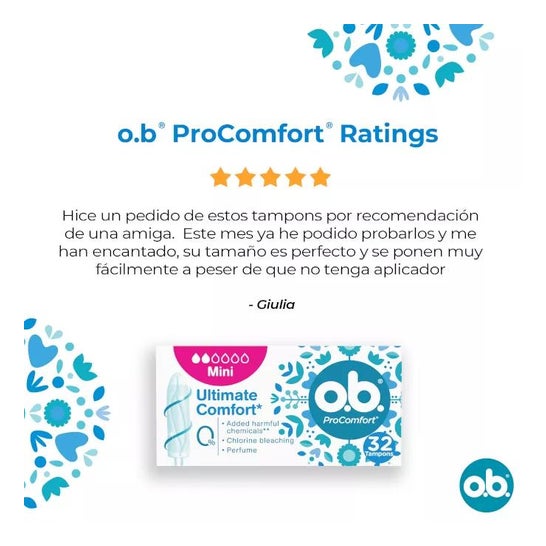 Ob Tamp Per Procomf Mini | | | 32 Ob Tamp Per Procomf Mini | | | 32